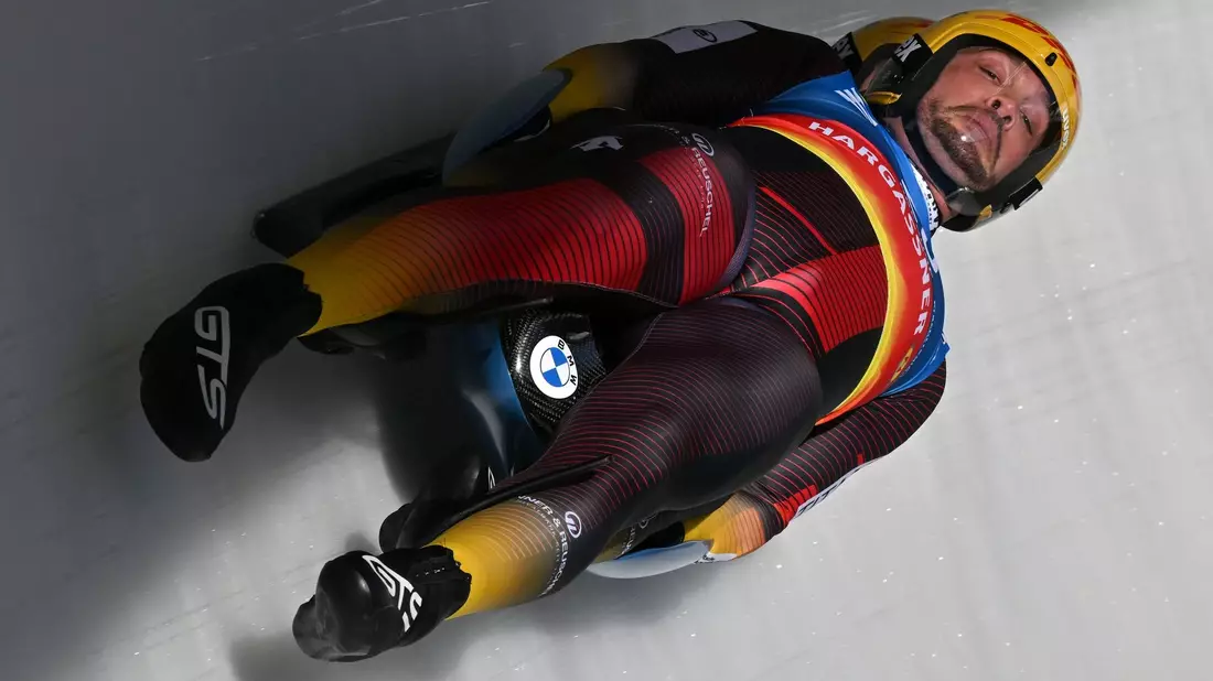Sind in Oberhof auf das Podest gefahren: Tobias Wendl und Tobias Arlt. - Bild: Martin Schutt/dpa