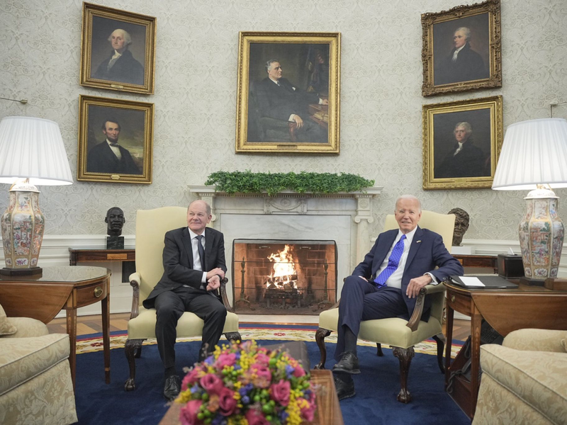 Für den Besuch des US-Präsidenten in Deutschland gibt es noch keine offizielle Bestätigung. (Archivbild) - Foto: Michael Kappeler/dpa