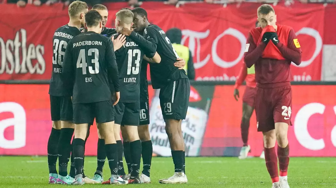 Der SC Paderborn setzte sich auf dem Betzenberg durch. - Bild: Uwe Anspach/dpa
