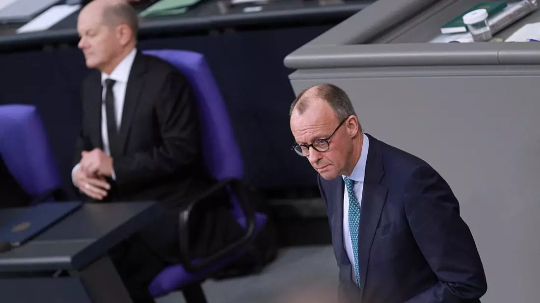 Olaf Scholz und Friedrich Merz (Archiv) - Bild: über dts Nachrichtenagentur
