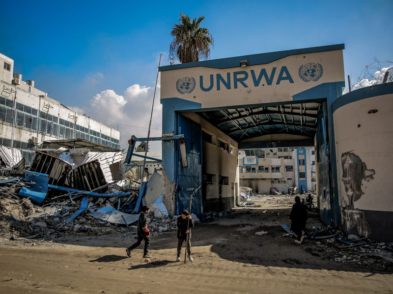 Israel hat einen weiteren Fund gemacht, der auf eine engere Verbindung des UN-PalÀstinenserhilfswerks UNRWA und der Hamas hindeuten könnte. - Foto: Omar Ishaq/dpa