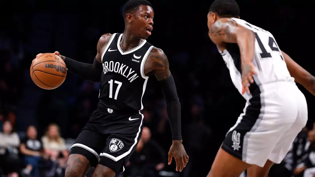 Dennis Schröder (17) kam bei seinem Debüt für die Brooklyn Nets auf 15 Punkte und 12 Assists. - Bild: Noah K. Murray/AP/dpa