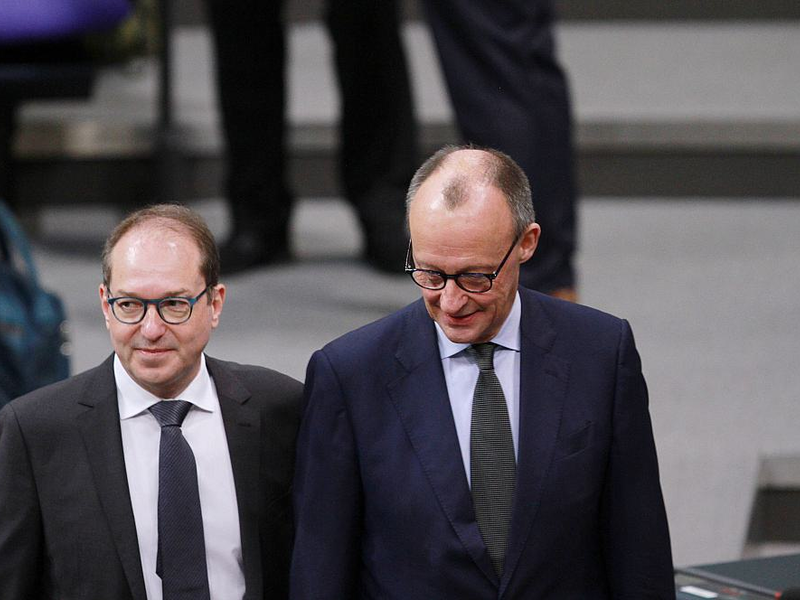 Alexander Dobrindt und Friedrich Merz (Archiv) - Foto: über dts Nachrichtenagentur
