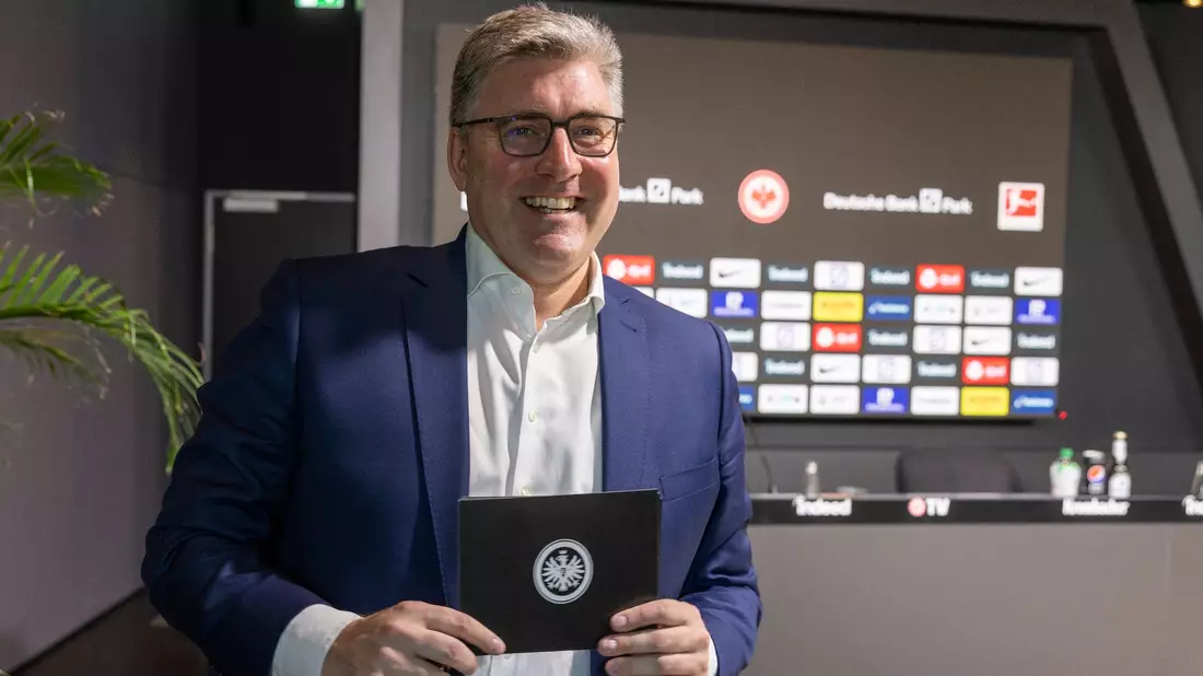 Axel Hellmann ist Vorstandssprecher von Eintracht Frankfurt und Präsidiumsmitglied der DFL. - Bild: Helmut Fricke/dpa