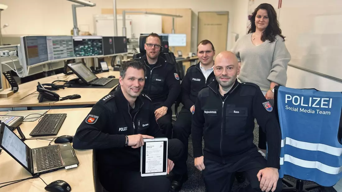 POL-OS: Einblicke live aus der Leitstelle - Aktion kam sehr gut an - Bild: presseportal.de