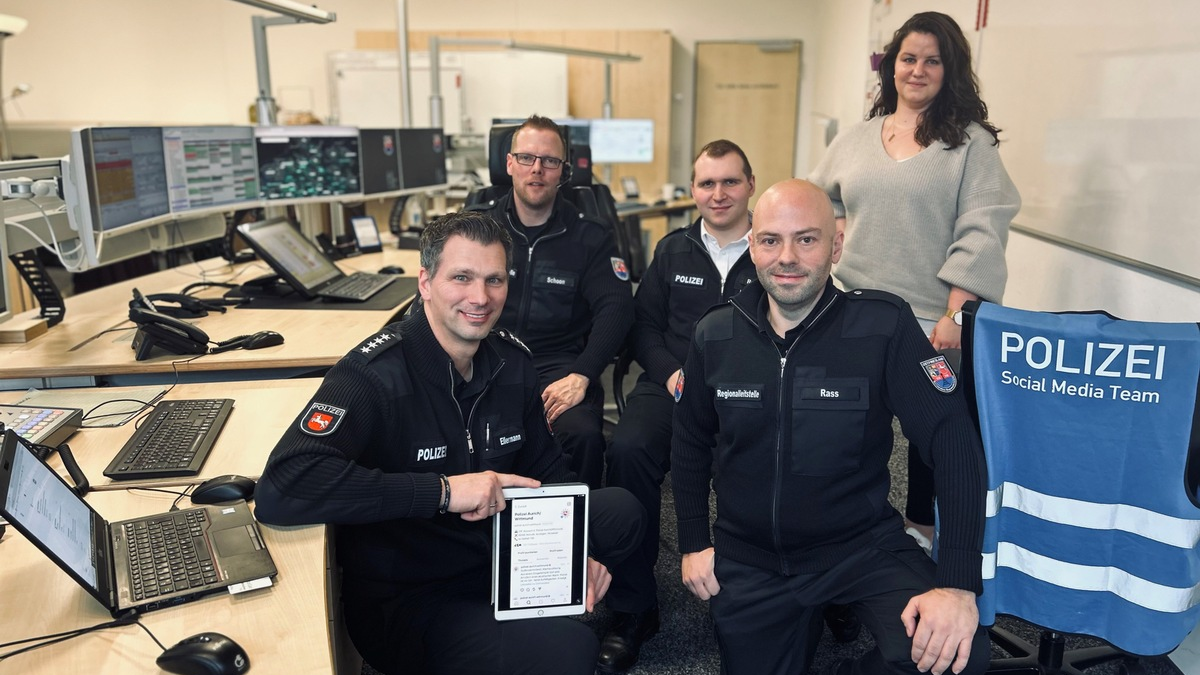 POL-OS: Einblicke live aus der Leitstelle - Aktion kam sehr gut an - Foto: presseportal.de