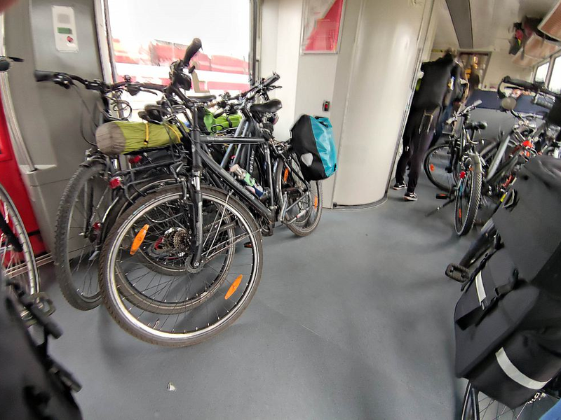 Fahrradmitnahme in einem Regionalzug (Archiv) - Foto: über dts Nachrichtenagentur