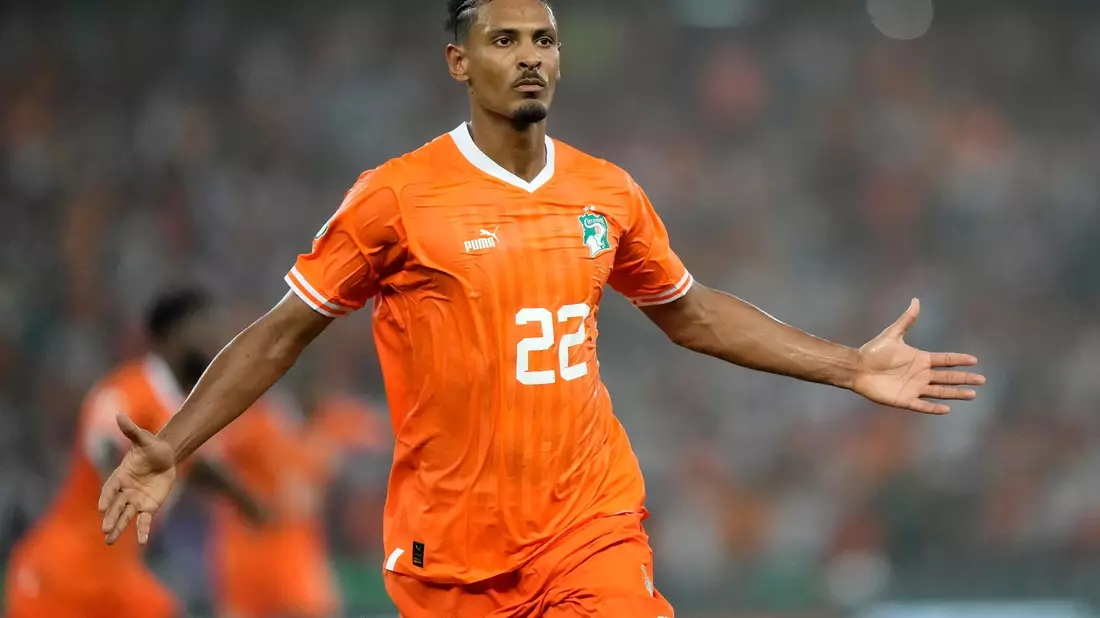 Sébastien Haller beeindruckte beim Afrika-Cup in den entscheidenden Momenten. - Bild: Sunday Alamba/AP
