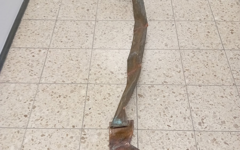 POL-NMS: 240212-1-pdnms Neumünster ; Wo wurde das Kupferrohr gestohlen - Foto: presseportal.de