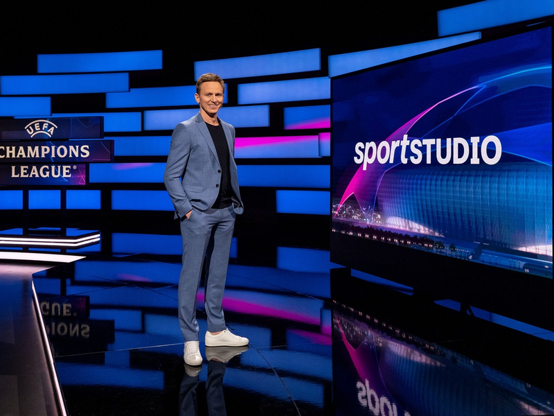 Achtelfinalspiele bei sportstudio UEFA Champions League im ZDF - Foto: presseportal.de