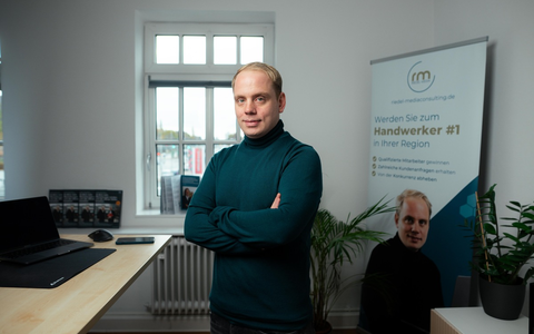 Marketing-Trends im Jahr 2024: Patrick Riedel von der Riedel Media Consulting GmbH erklärt, auf welche Strategie Handwerker im neuen Jahr setzen sollten - Foto: presseportal.de