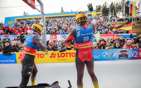 Rodelelite startet erneut in Thüringen / Zweiter von drei Sprint-Weltcups am Sonntag - Foto: presseportal.de