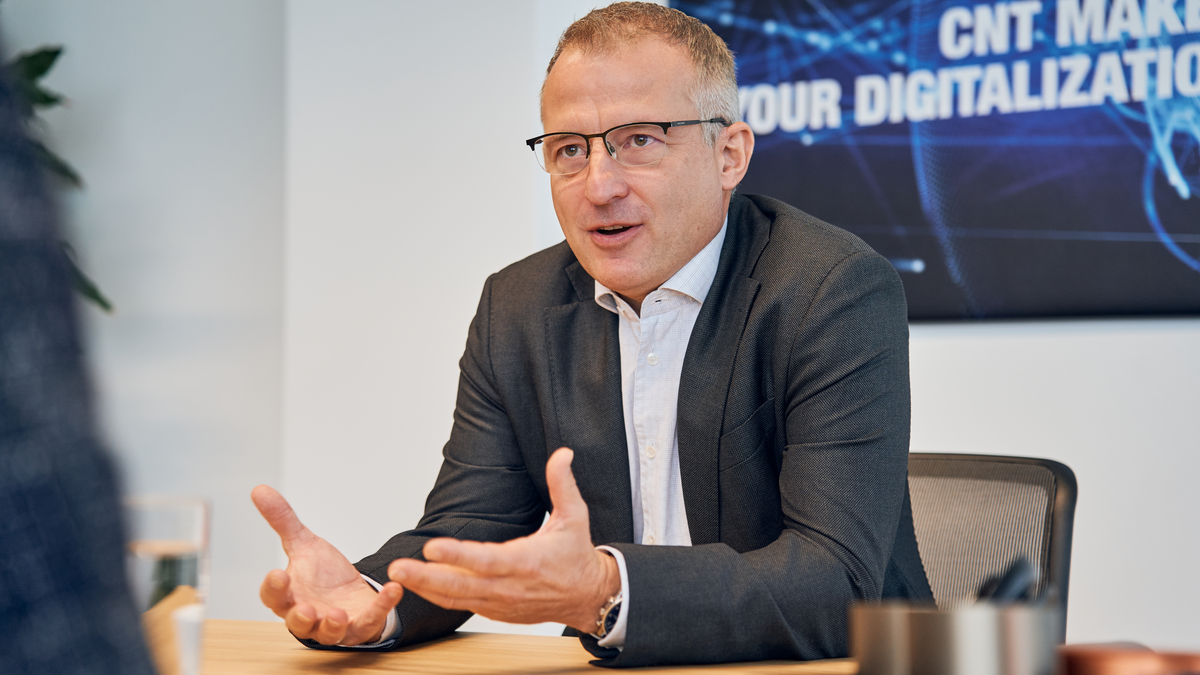 CNT-Vorstand Andreas Dörner - Foto: Atelier Schulte über pressetext.de