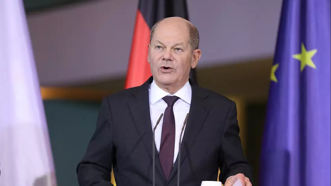 Olaf Scholz am 12.02.2024 - Bild: über dts Nachrichtenagentur
