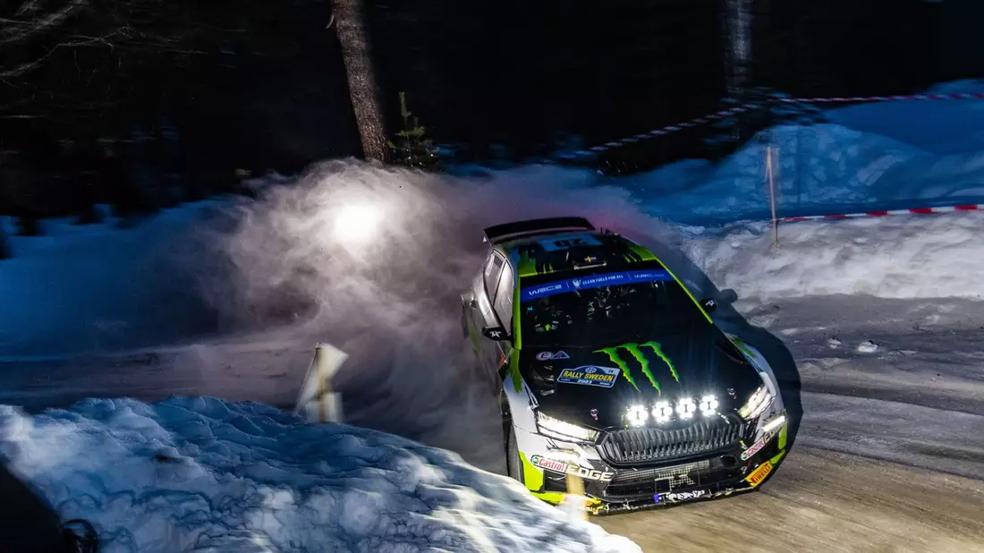 Rallye Schweden: Oliver Solberg startet im Škoda Fabia RS Rally2 seine WRC2-Titeljagd - Bild: presseportal.de