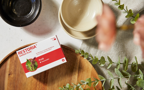 Mit RESTORIA SANGUI PLUS von QUISCO Healthcare die Blutbildung anregen und Eisenmangel beheben - Foto: presseportal.de Mit RESTORIA SANGUI PLUS von QUISCO Healthcare die Blutbildung anregen und Eisenmangel beheben - Foto: presseportal.de