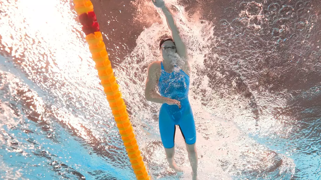 Die deutsche Schwimmerin Isabel Gose wurde über 400 Meter Freistil Europameisterin auf der Kurzbahn. (Archivbild) - Bild: Lee Jin-man/AP/dpa