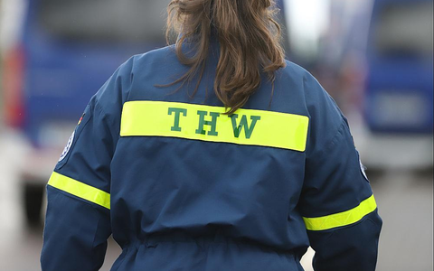 THW-Mitarbeiterin (Archiv) - Foto: über dts Nachrichtenagentur