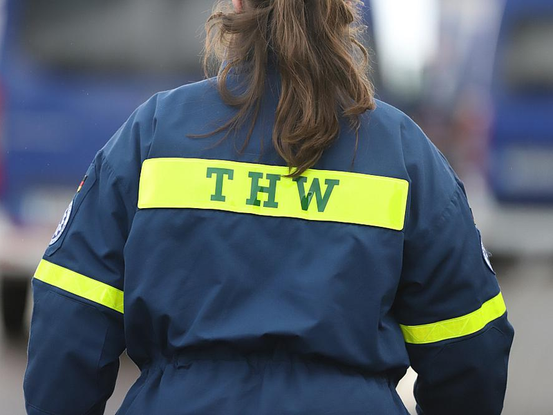 THW-Mitarbeiterin (Archiv) - Foto: über dts Nachrichtenagentur