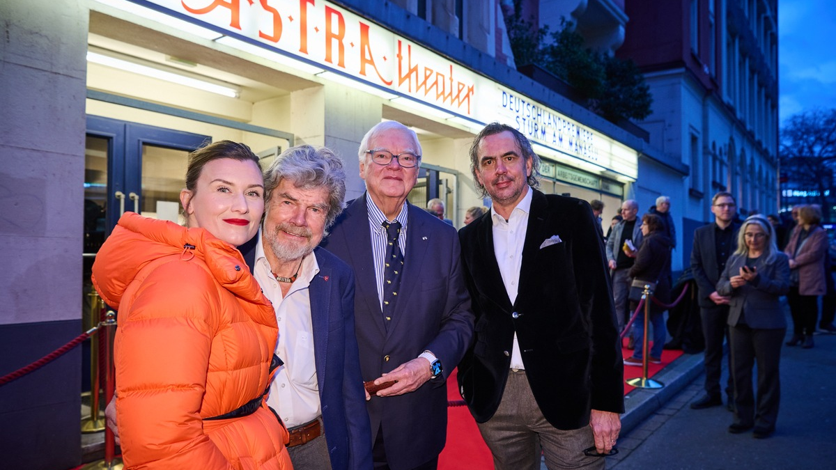 Deutschlandpremiere: Brost-Stiftung präsentiert Reinhold Messners fesselnden Dokumentarfilm 