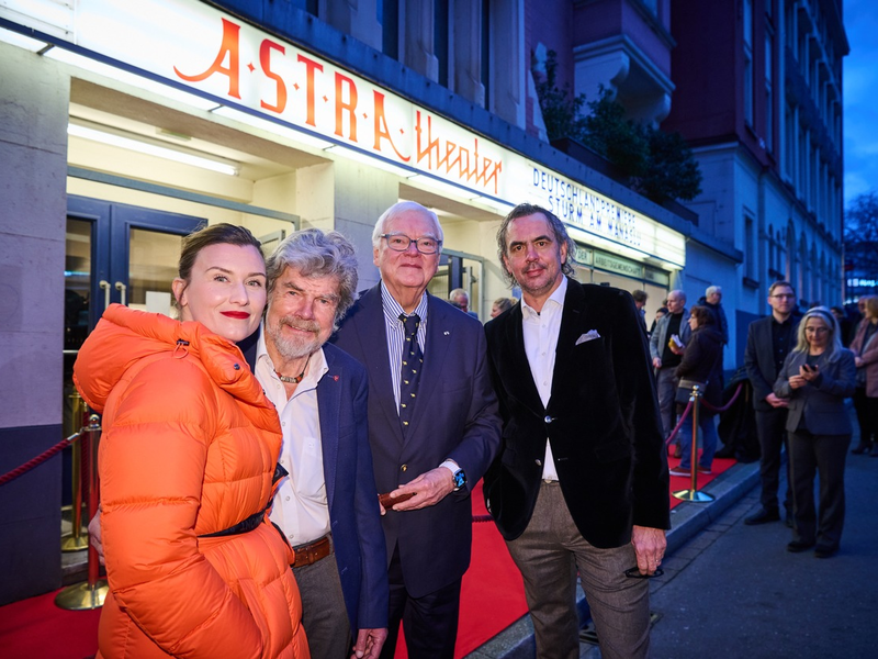 Deutschlandpremiere: Brost-Stiftung präsentiert Reinhold Messners fesselnden Dokumentarfilm Sturm am Manaslu im Ruhrgebiet - Foto: presseportal.de