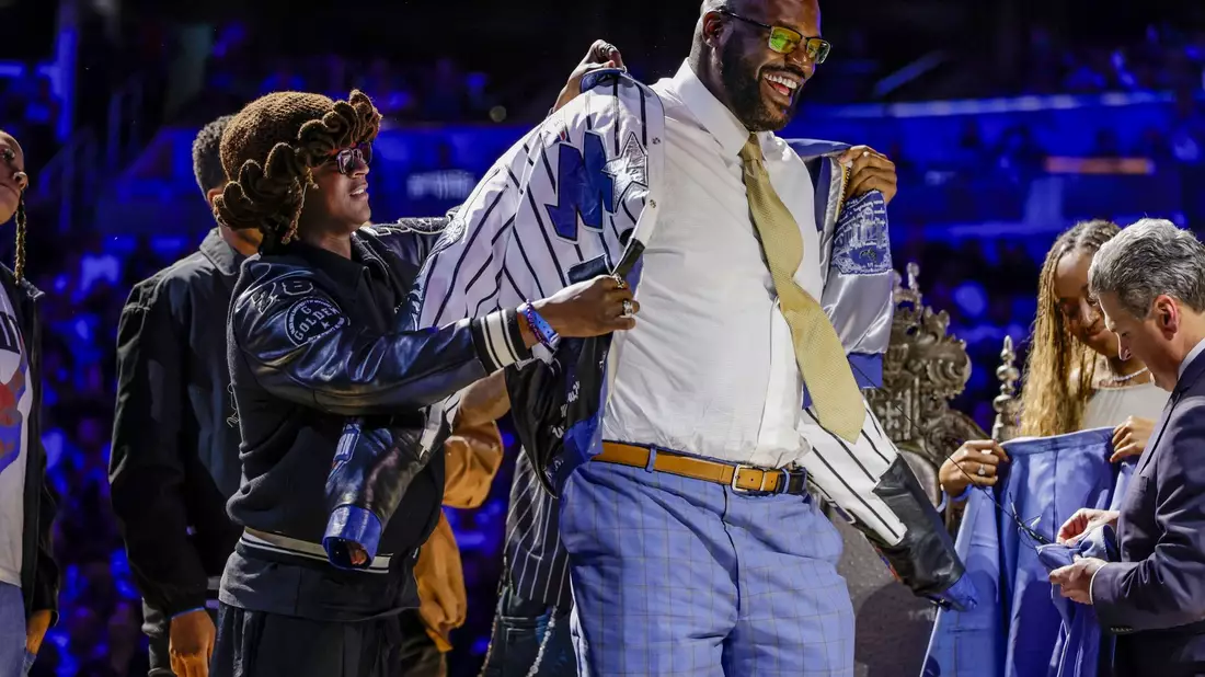 Shaquille O'Neal begann seine NBA-Karriere 1992 in Orlando. - Bild: Kevin Kolczynski/AP/dpa