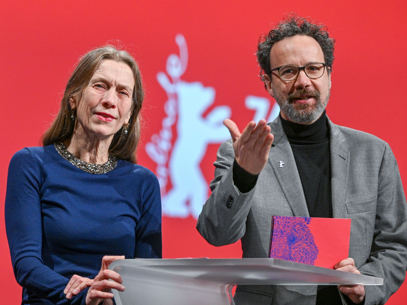 Das Leitungs-Duo der Berlinale, Geschäftsführerin Mariette Rissenbeek und der künstlerische Leiter Carlo Chatrian. - Foto: Jens Kalaene/dpa