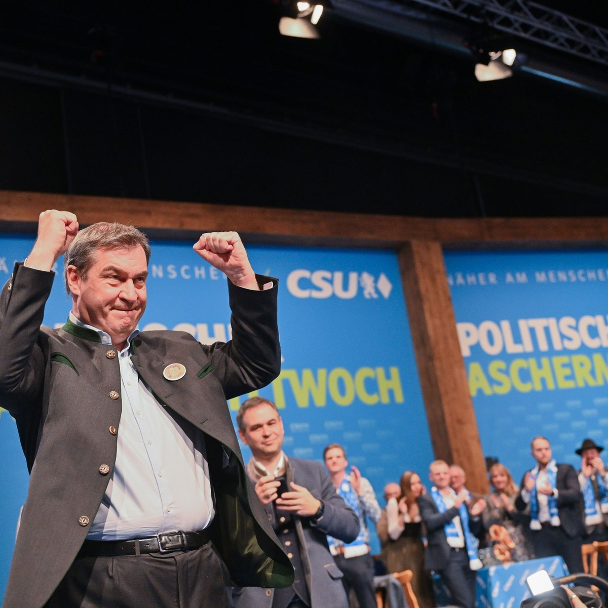 Markus Söder: «An die Ampel: Ihr hattet eure Chance.» - Foto: Peter Kneffel/dpa