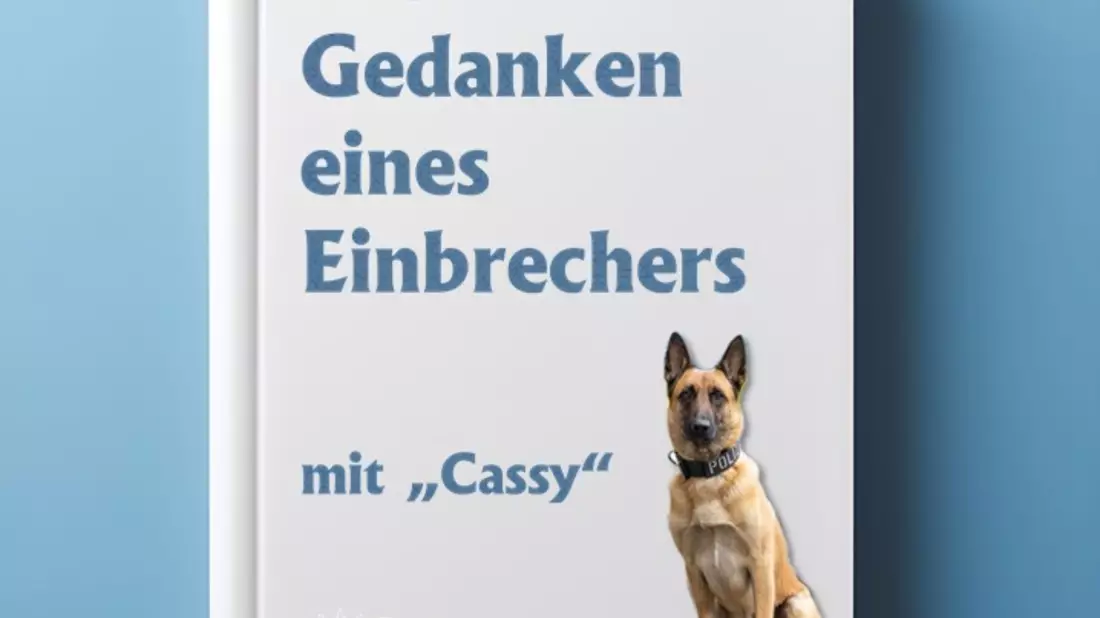 POL-OB: Buchtipp: Die Gedanken eines Einbrechers (mit Cassy) - Bild: presseportal.de