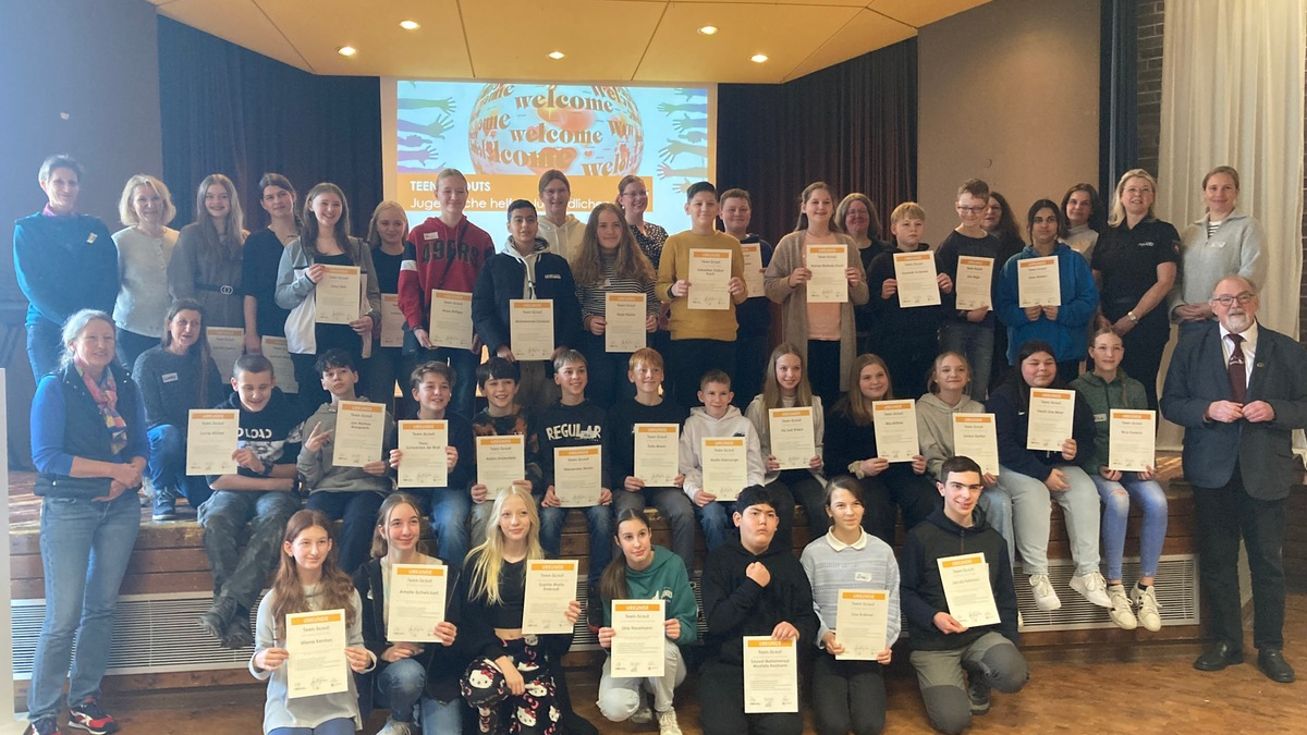 POL-GS: 32 neue Teen-Scouts für Goslarer Schulen - Foto: presseportal.de