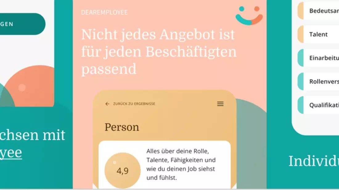 MyDearEmployee App - Wie Mitarbeiter:innen datengestützt & eigenständig ihr Burnoutrisiko senken - Bild: presseportal.de