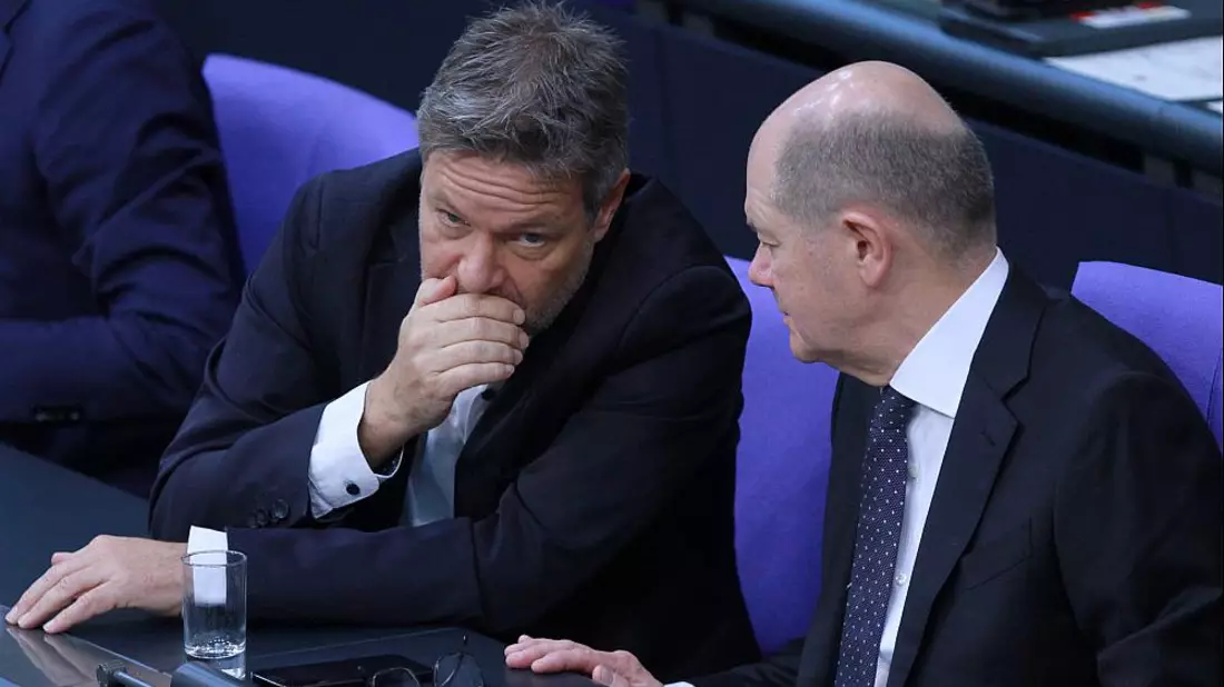 Robert Habeck und Olaf Scholz (Archiv) - Bild: über dts Nachrichtenagentur
