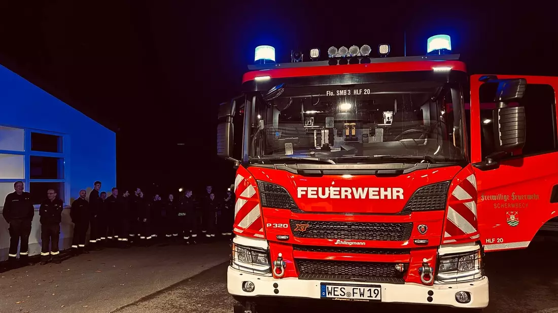 FW-Schermbeck: Neues Fahrzeug für den Löschzug Gahlen - Bild: presseportal.de