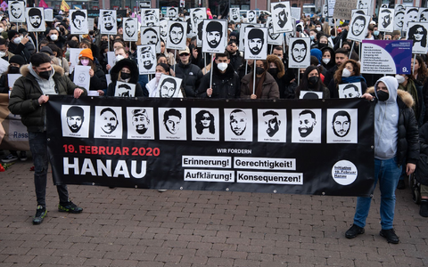Es soll in Hanau am vierten Jahrestag des Anschlags wieder zahlreiche Veranstaltungen am und rund um den 19. Februar geben. - Foto: Boris Roessler/dpa