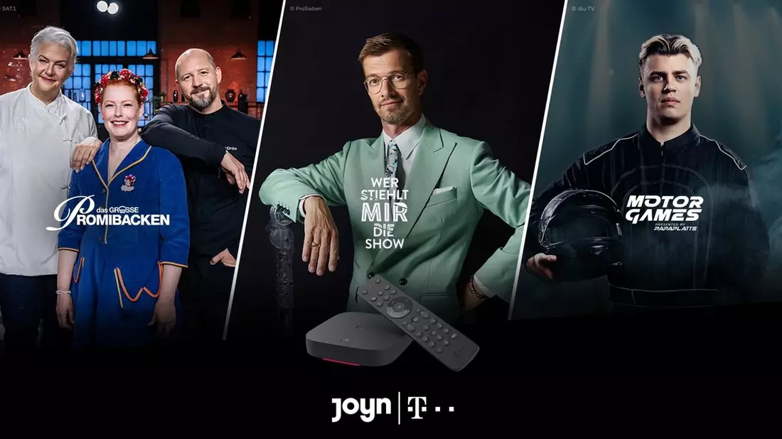 Joyn kommt zu MagentaTV! Streaming-Plattform der ProSiebenSat.1 Media SE und die Deutsche Telekom starten ab sofort umfassende Kooperation - Bild: Joyn, presseportal.de