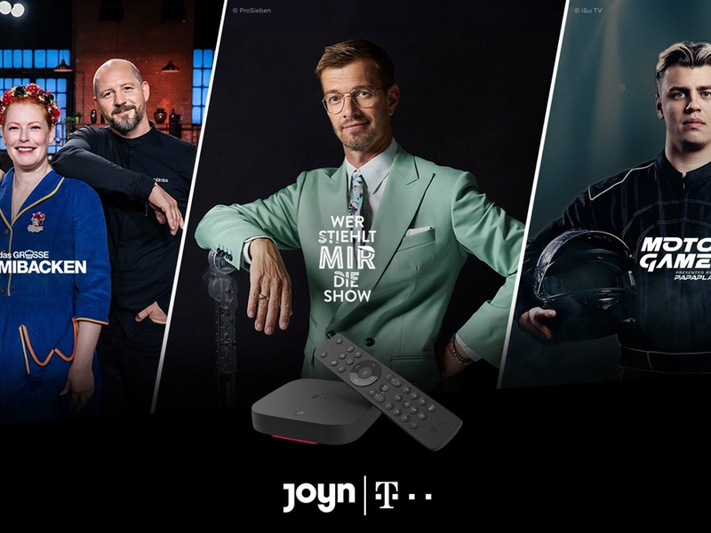 Joyn kommt zu MagentaTV! Streaming-Plattform der ProSiebenSat.1 Media SE und die Deutsche Telekom starten ab sofort umfassende Kooperation - Foto: Joyn, presseportal.de
