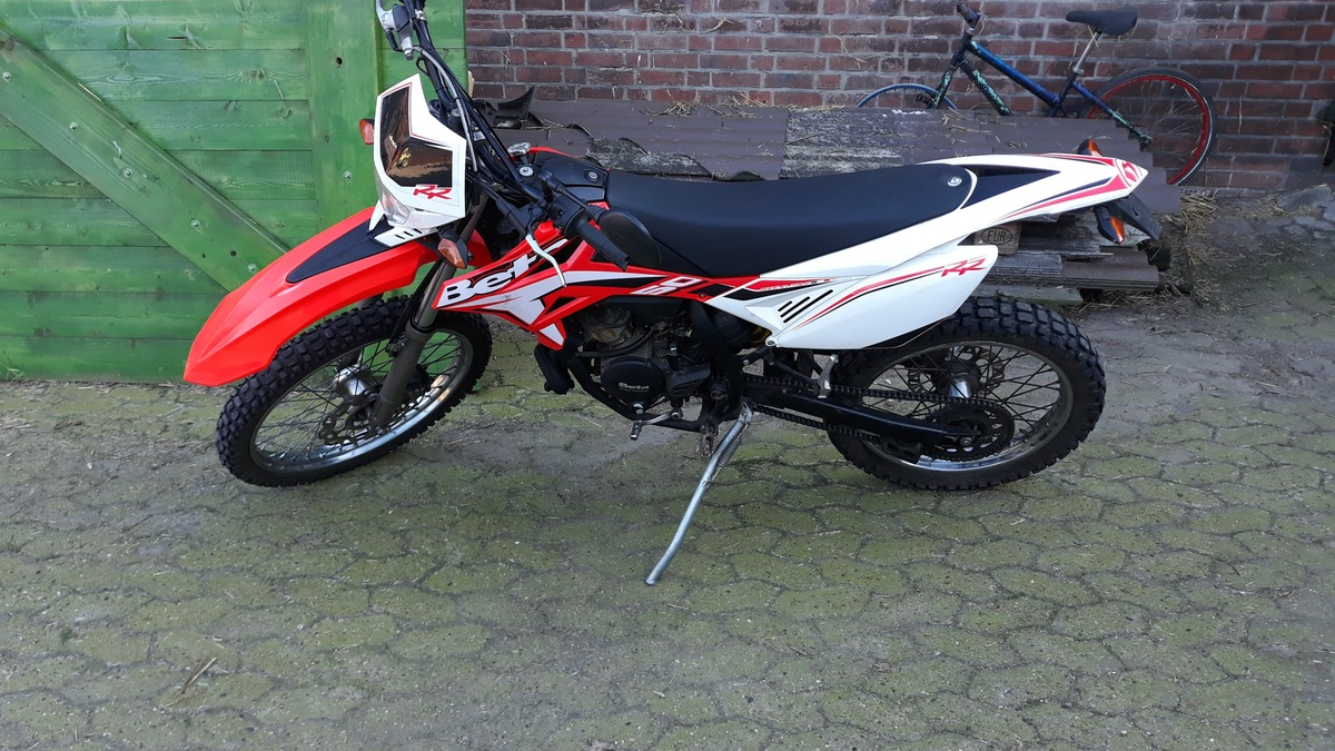 POL-CUX: Diebstahl eines Kleinkraftrades in Köhlen (Lichtbild in der Anlage) - Foto: presseportal.de