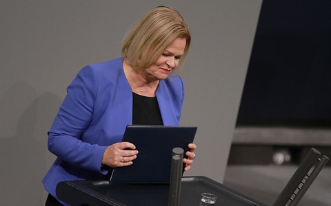 Nancy Faeser (Archiv) - Foto: über dts Nachrichtenagentur