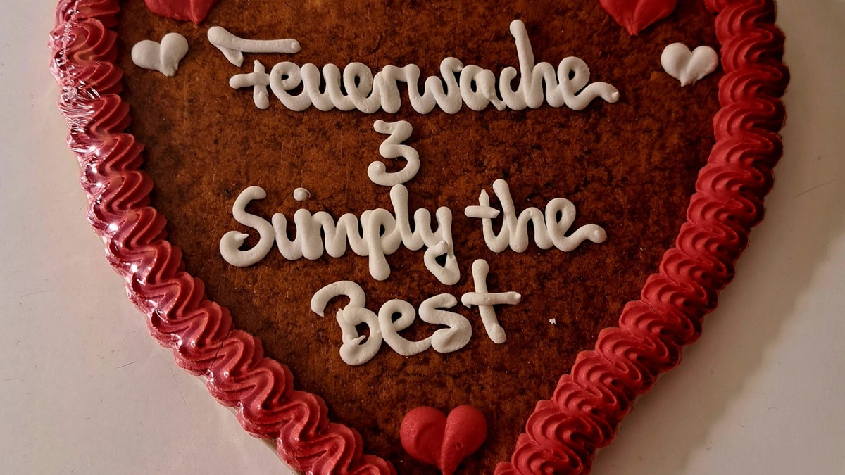 FW-M: Emotionale Momente auf der Feuerwache 3 (Theresienhöhe) - Foto: presseportal.de