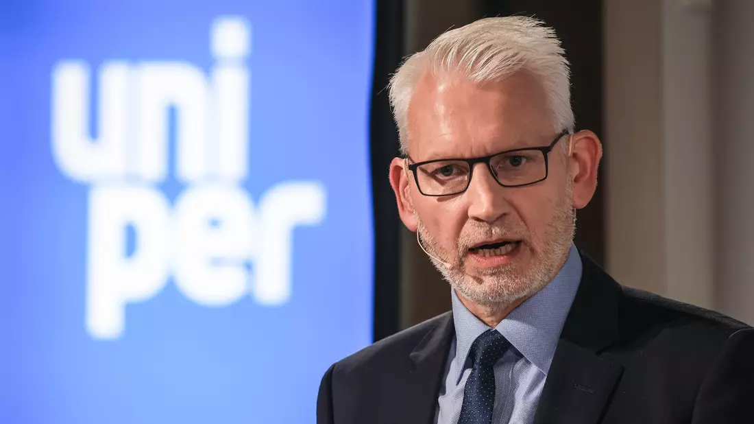 Der Vorstandsvorsitzender des Energieunternehmens Uniper: Michael Lewis. - Bild: Oliver Berg/dpa