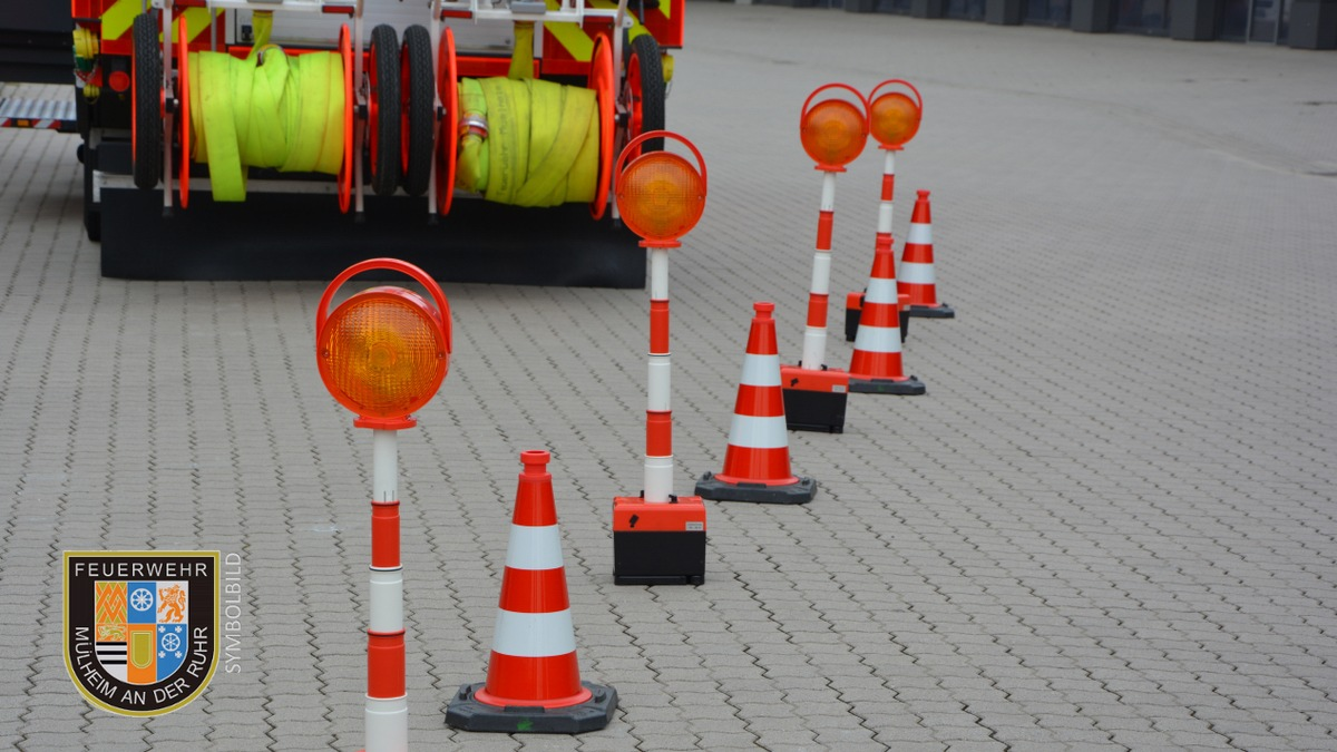 FW-MH: Verkehrsunfall auf der Velauer Straße - Foto: presseportal.de