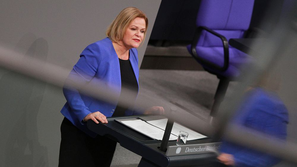 Nancy Faeser (Archiv) - Foto: über dts Nachrichtenagentur