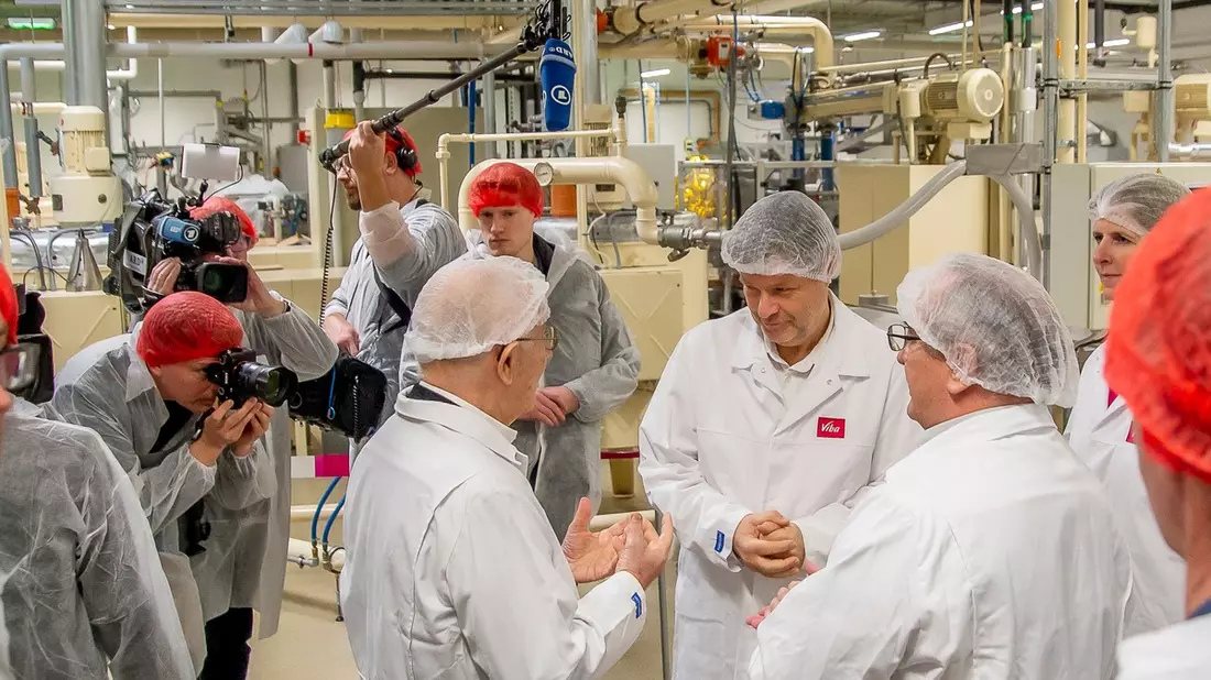 Vizekanzler Robert Habeck zu Besuch in Thüringen bei Viba sweets in Floh-Seligenthal - Bild: presseportal.de
