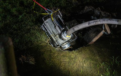 FW Flotwedel: Steigendes Oberflächenwasser erfordert erneut den Einsatz der Feuerwehren in der Samtgemeinde Flotwedel - Foto: presseportal.de