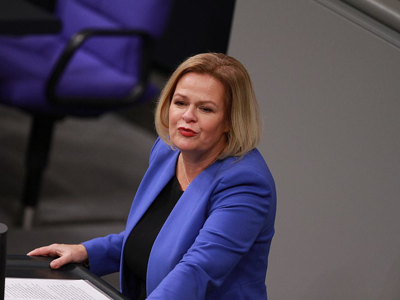 Nancy Faeser (Archiv) - Foto: über dts Nachrichtenagentur