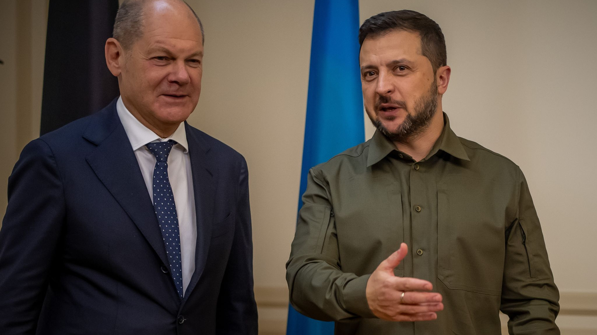 US-Präsident Biden kommt nicht nach Berlin. Dafür empfängt Scholz am Freitag einen anderen Besucher in Berlin. - Foto: Michael Kappeler/dpa