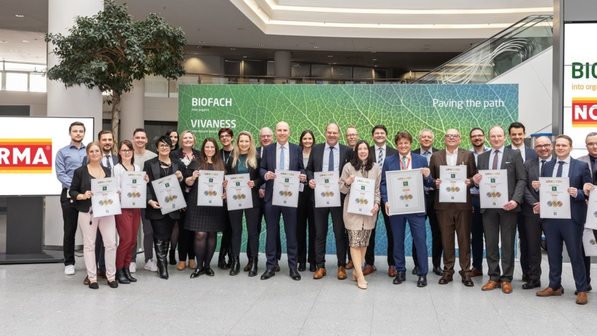 NORMA erhält 224 DLG-Auszeichnungen auf der BIOFACH 2024 und wird erneut bester Bio-Händler Deutschlands / Mit BIO SONNE zum 15. Mal Gesamtsieger - Foto: presseportal.de