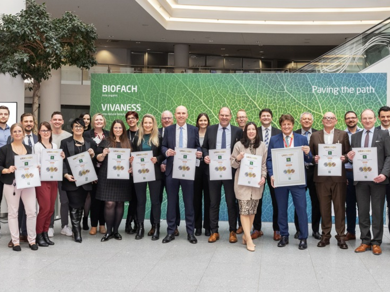 NORMA erhält 224 DLG-Auszeichnungen auf der BIOFACH 2024 und wird erneut bester Bio-Händler Deutschlands / Mit BIO SONNE zum 15. Mal Gesamtsieger - Foto: presseportal.de