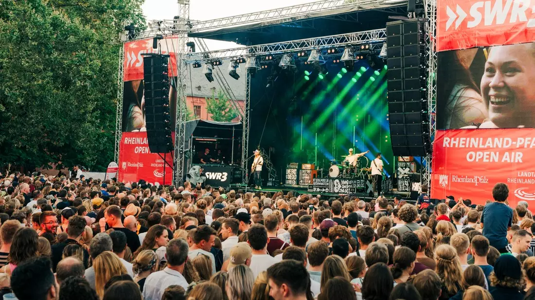 SWR3 Rheinland-Pfalz Open Air am 29. Juni in Mainz mit Tom Gregory, ClockClock, Alice Merton, Michael Schulte und VIZE - Bild: presseportal.de