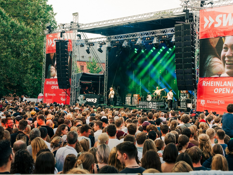 SWR3 Rheinland-Pfalz Open Air am 29. Juni in Mainz mit Tom Gregory, ClockClock, Alice Merton, Michael Schulte und VIZE - Foto: presseportal.de